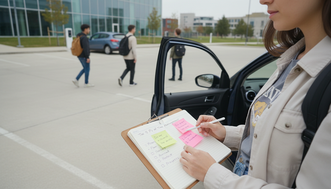 The 5 P’s of Time Management for Students (Quick Guide)